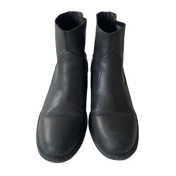 Ugg Bandara Leather Ankle Boot Stye 1098310 Black 9 EUC - Picture 7 of 10